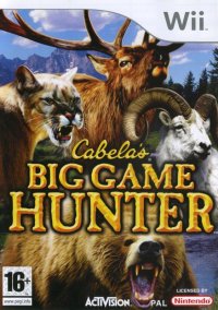 Cabela's Big Game Hunter PAL Wii box art